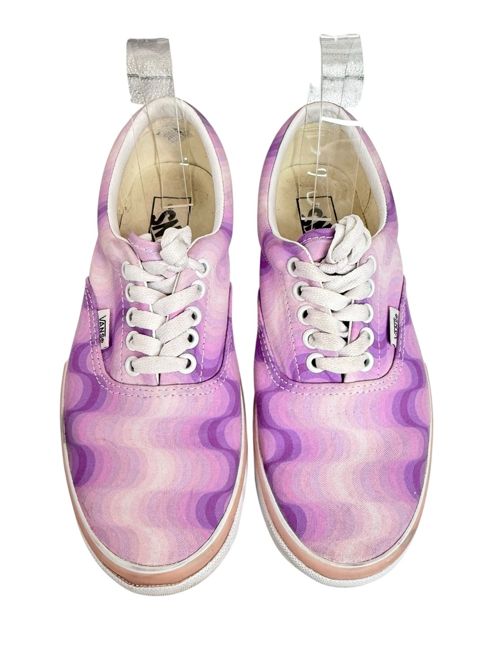 Vans Era Stacked wavy gradient platform sneakers chunky size 8 - Picture 2 of 7